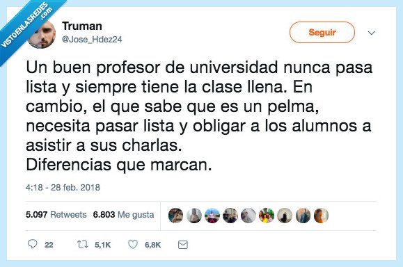 diferencia,profesor,universidad