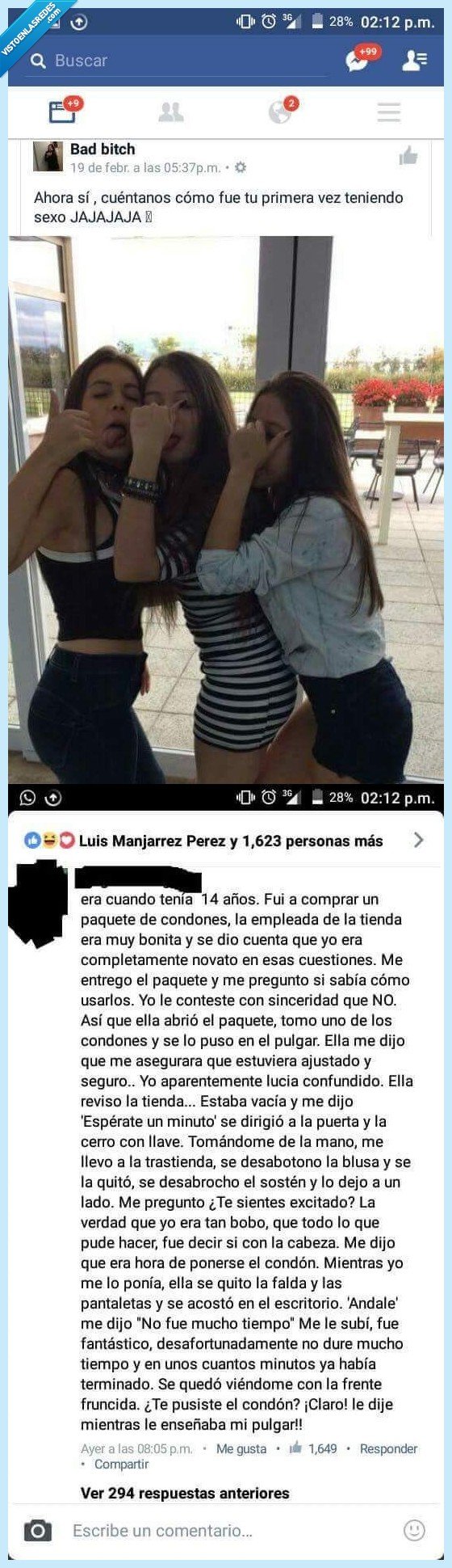 primera vez,bizarro