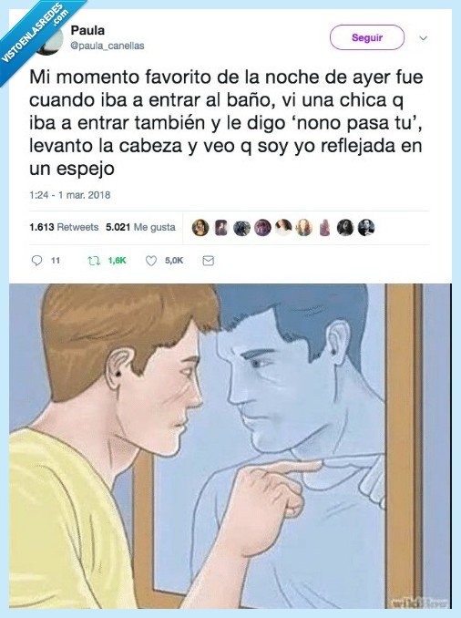 eres tú,soy yo