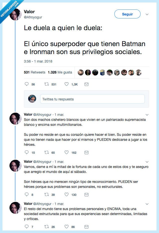 batman,doler,privilegios