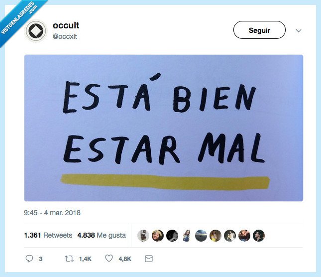 está bien,estar mal,llora,reír,chojin