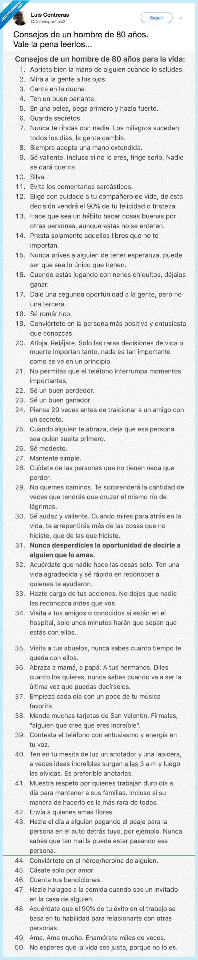 consejo,señor,vivir