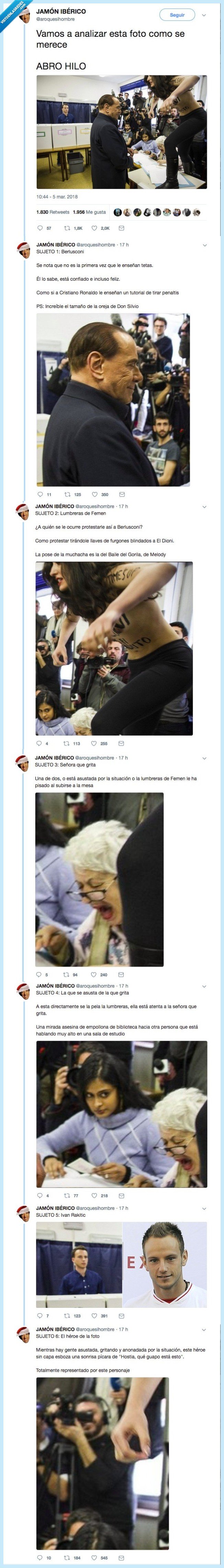 analisis,foto,berlusconi