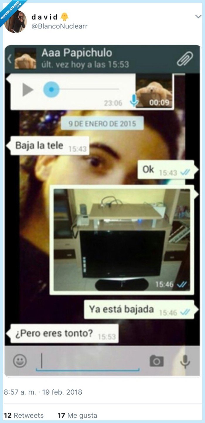 Televisión,broma,padres