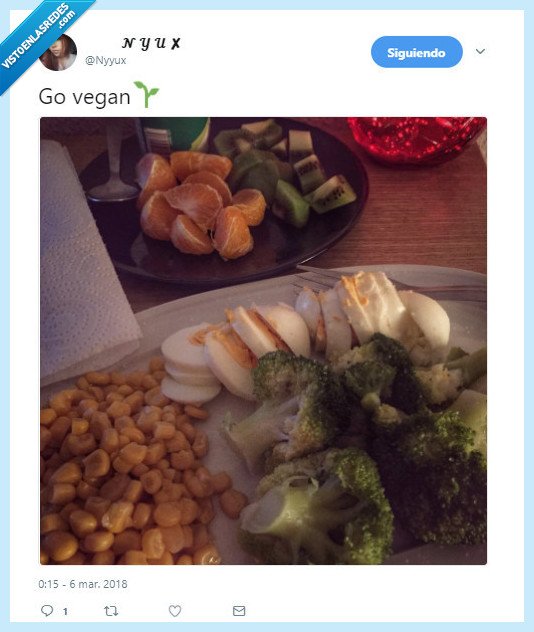 veganos,twitter,huevo,wtf