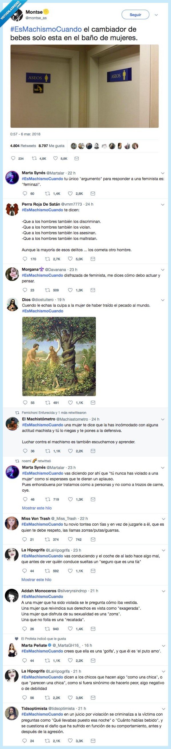 484090 - Hoy en el día de la mujer es necesario recordar que esto SI es machismo, por @tidsopstimsta 