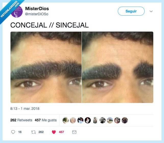 importancia,ceja,con,o sin