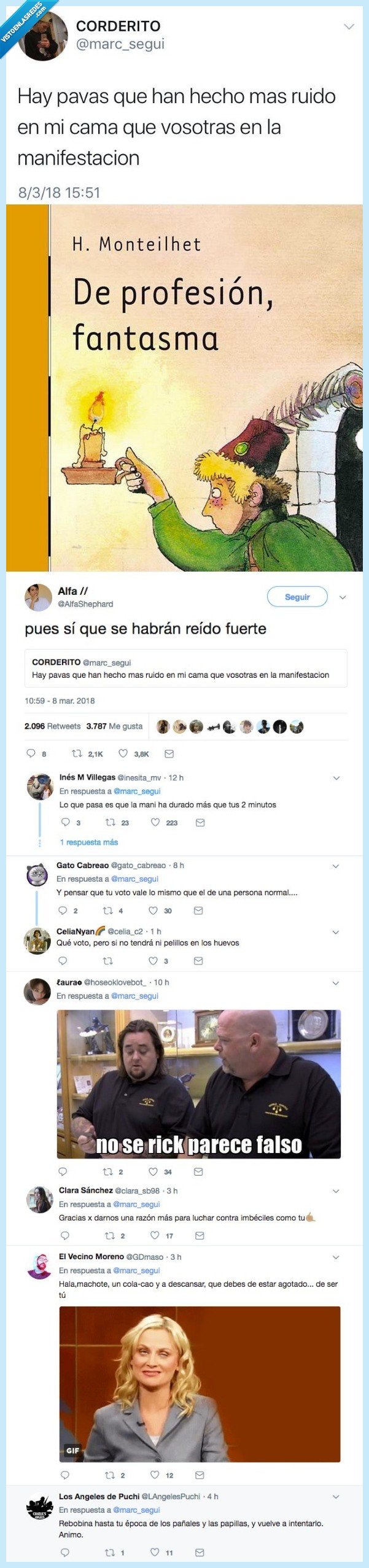 asistentes,manifestación