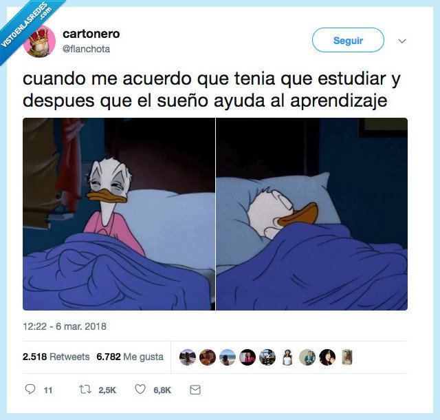 estudiar,poco,dormir