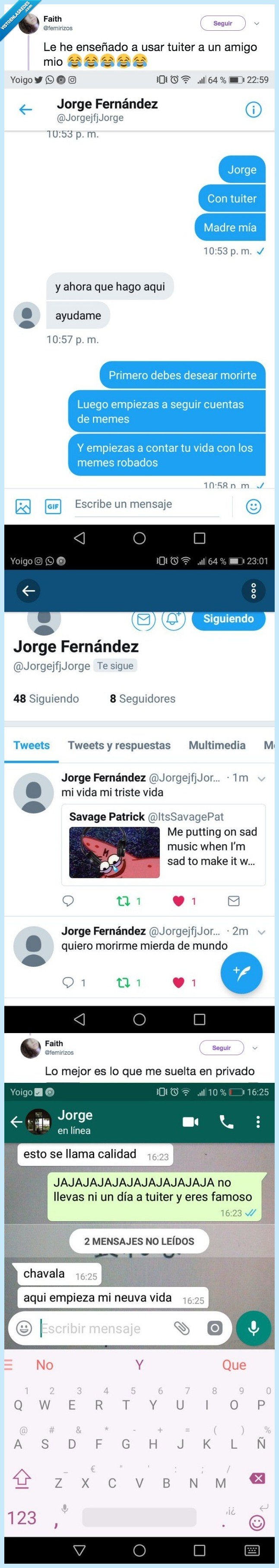 enseñar,crack,amigo,twitter