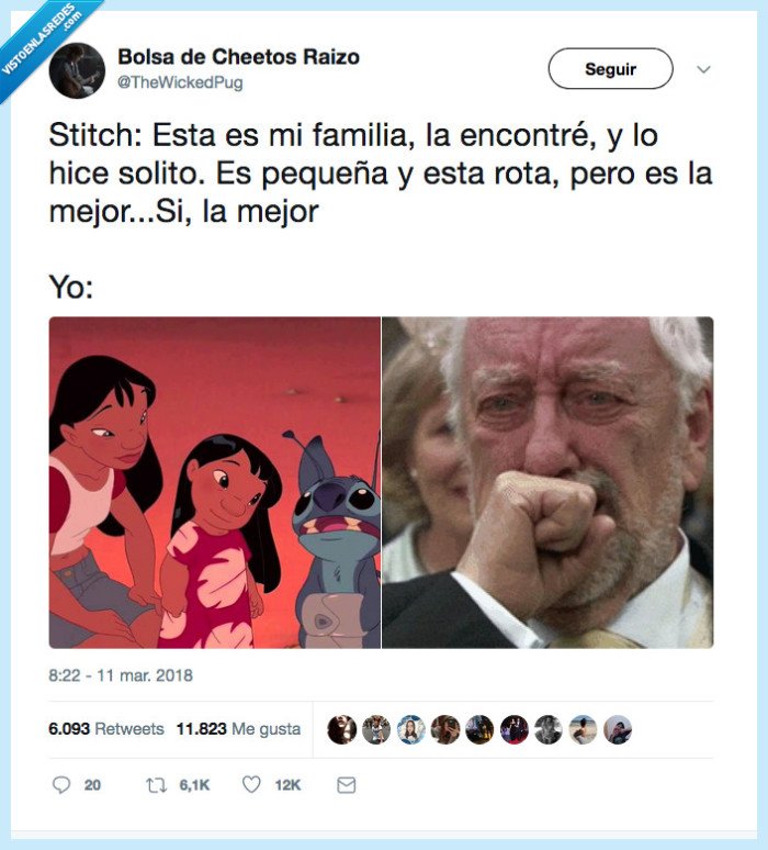 llorar,corazón,stich