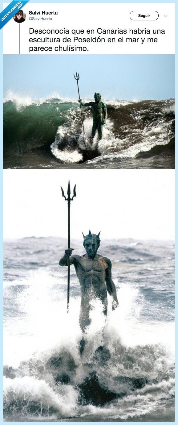 canarias,plátanos,estatua,mar