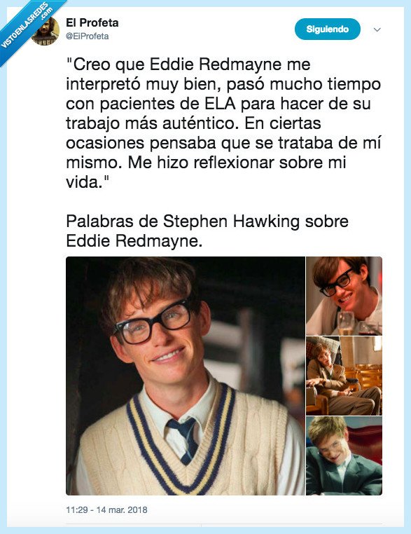 reflexión,película