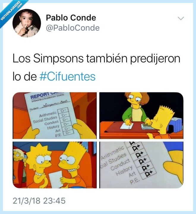 484980 - Los Simpsons ya predijeron lo de Cifuentes, por @PabloConde