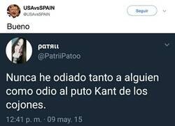 Enlace a Con Kant no se bromea, por @USAvsSPAIN