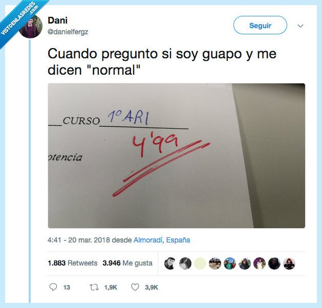 preguntar,guapo,normal