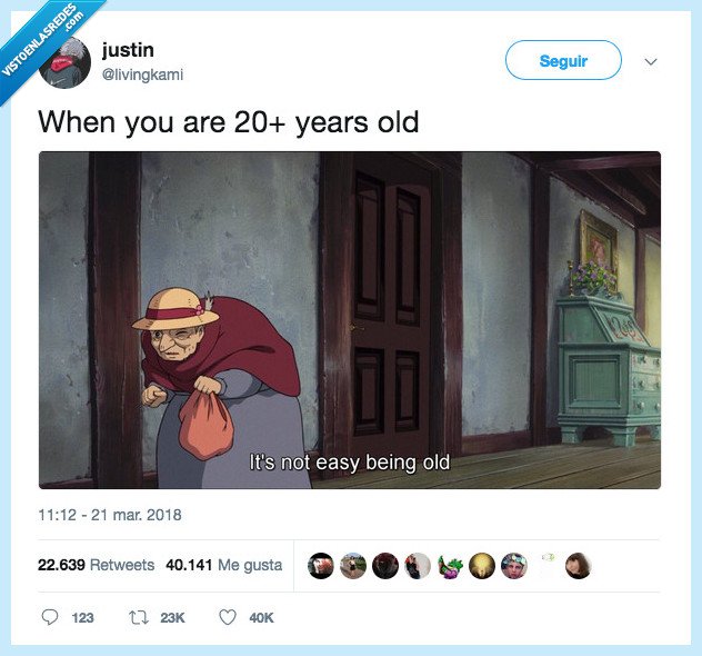 empieza la decadencia,viejo,20,años