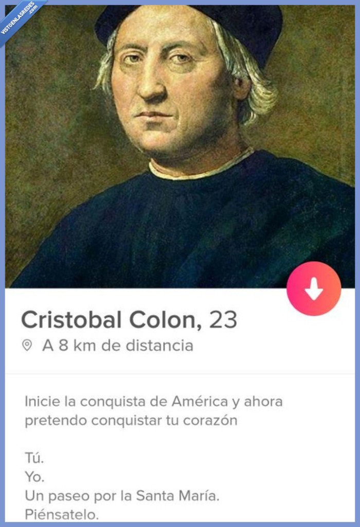 #tinder #cristobalcolon