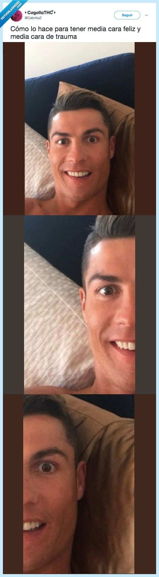 485180 - Descubren este detalle en una foto de Cristiano Ronaldo y todavía nos estamos partiendo, por @