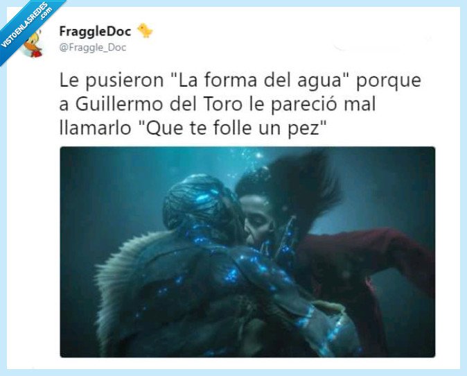 Cine,la forma del agua,insulto,twitter
