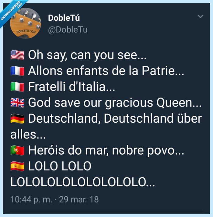 Twitter,españa,himno,letra,paises,triste