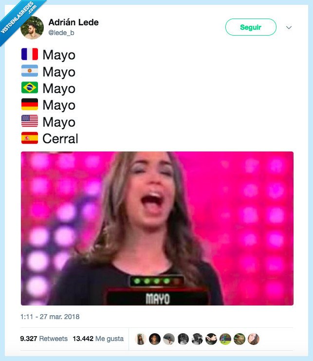 historia televisión,abril,cerral,mayo