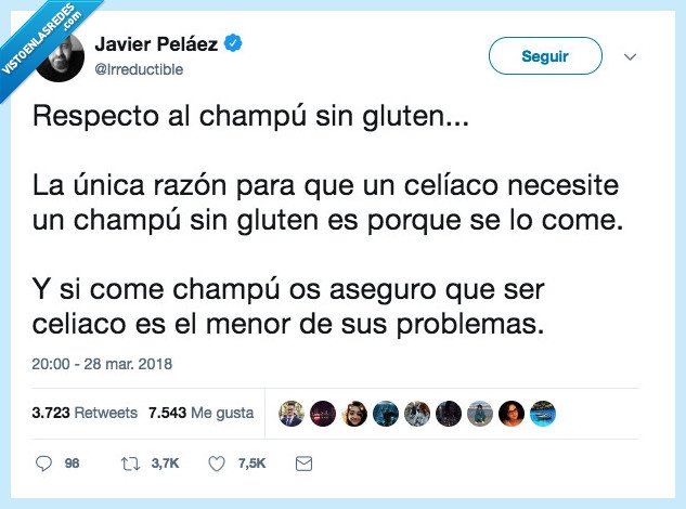 485496 - Comer champú: MAL, por @Irreductible