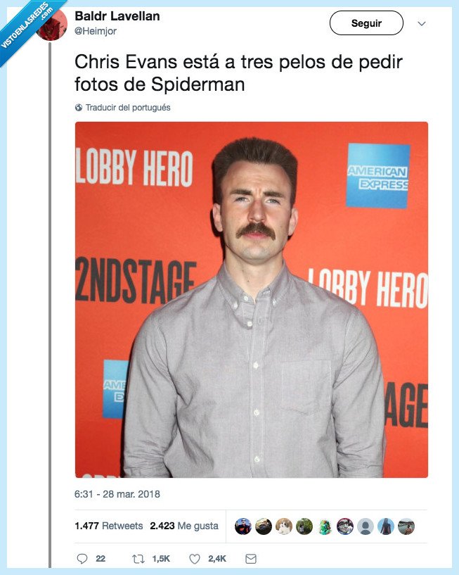 spiderman,bigote,NO