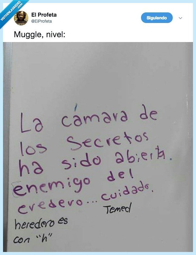 muggle,eso,profeta