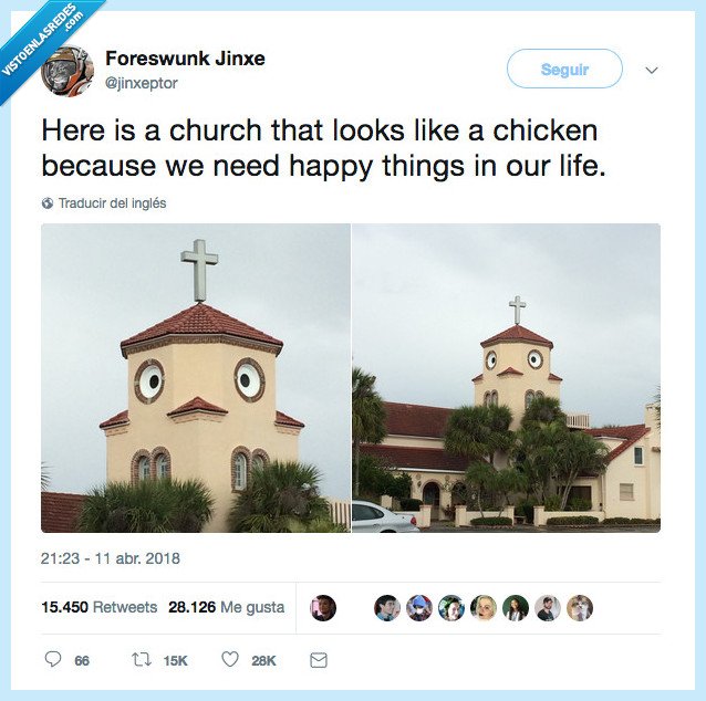 IGLESA,CARA,POLLO
