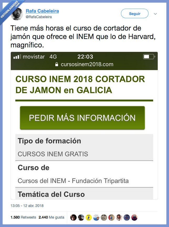 huevos,inem,curso,jamón