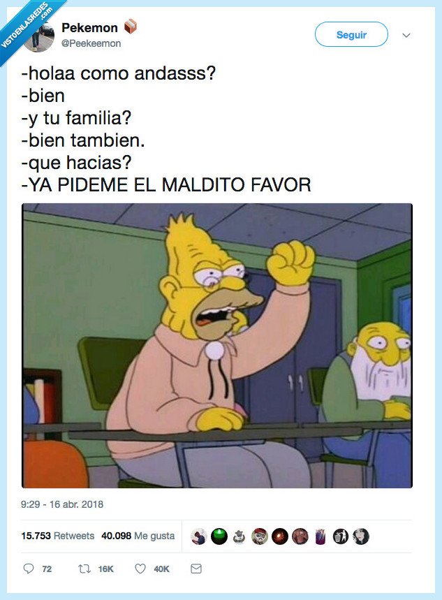 pedir,favor,simpson