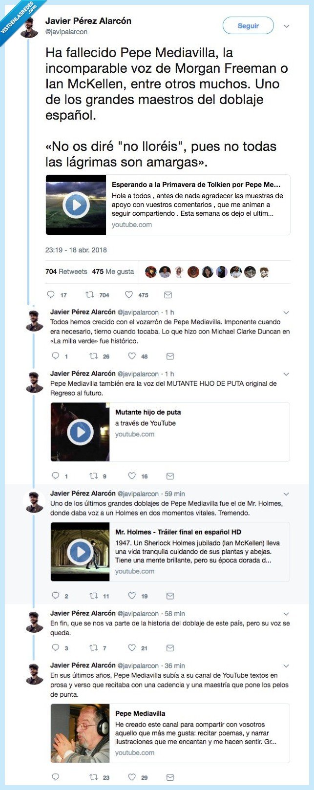 pepe media villa,fallecer,reordar