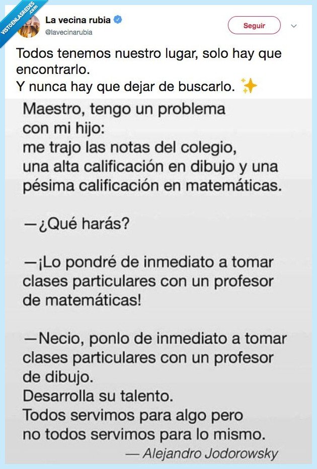 vecina rubia,talento,cuento