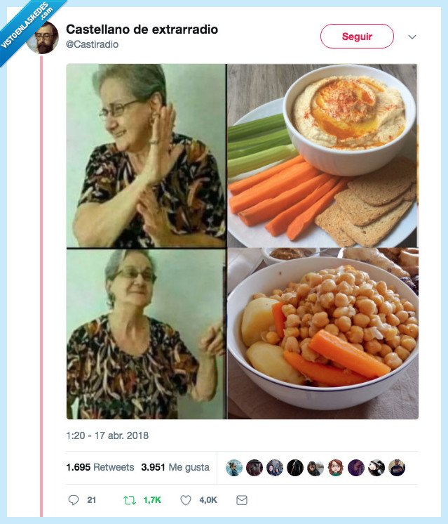 cocido,quitar,hummus