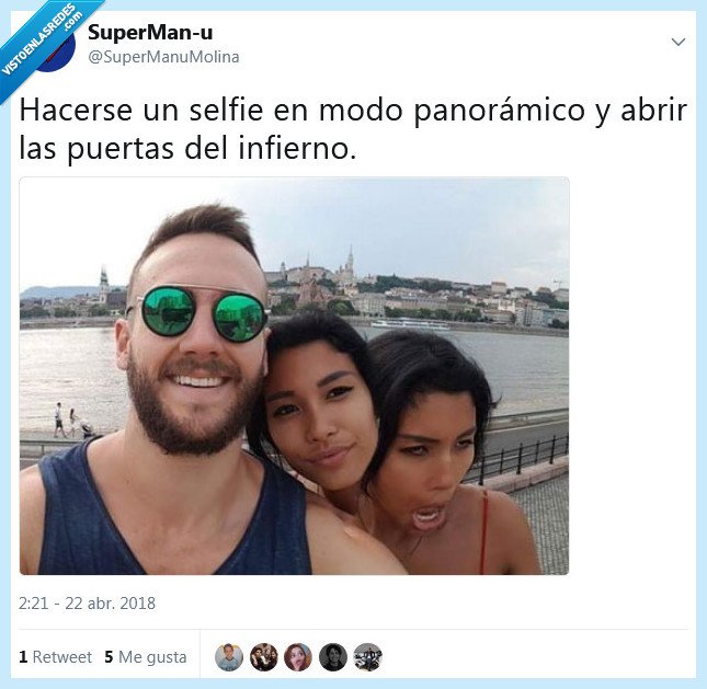 selfie,modo panorámico,infeirno