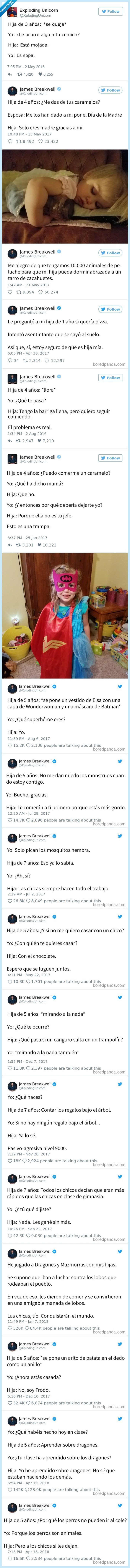 conversaciones,tuitear,hijas