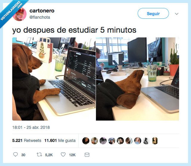 agotar,estudiar,minutos