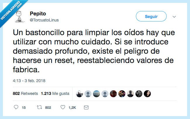 bastoncillo,hondo,reiniciar