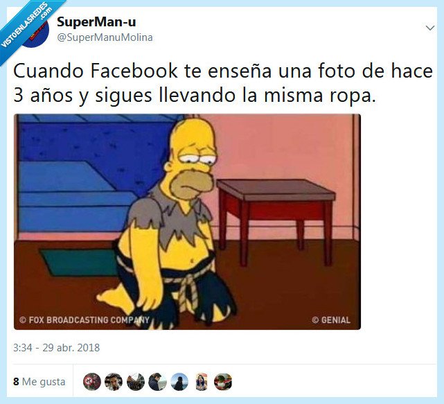 facebook,ropa,foto,los simpson
