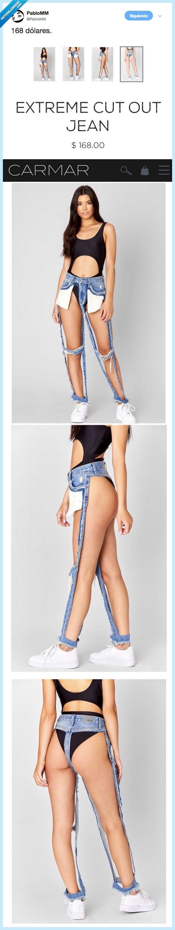 168 dolares,pantalones,extinción