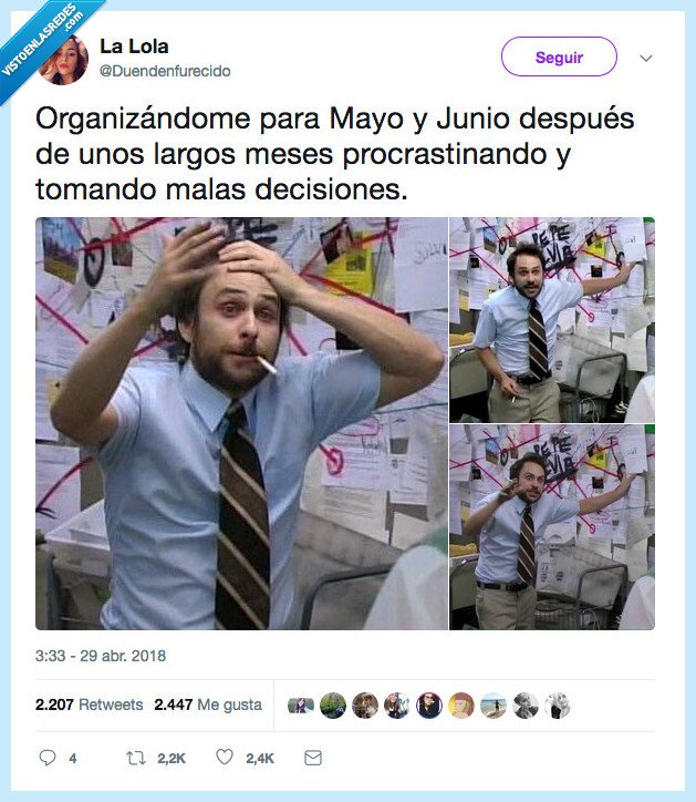 organizar,mayo,junio