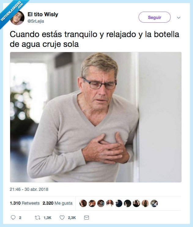 infartar,relajar,botella