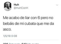Enlace a El cubata es sagrado, por @huhconh