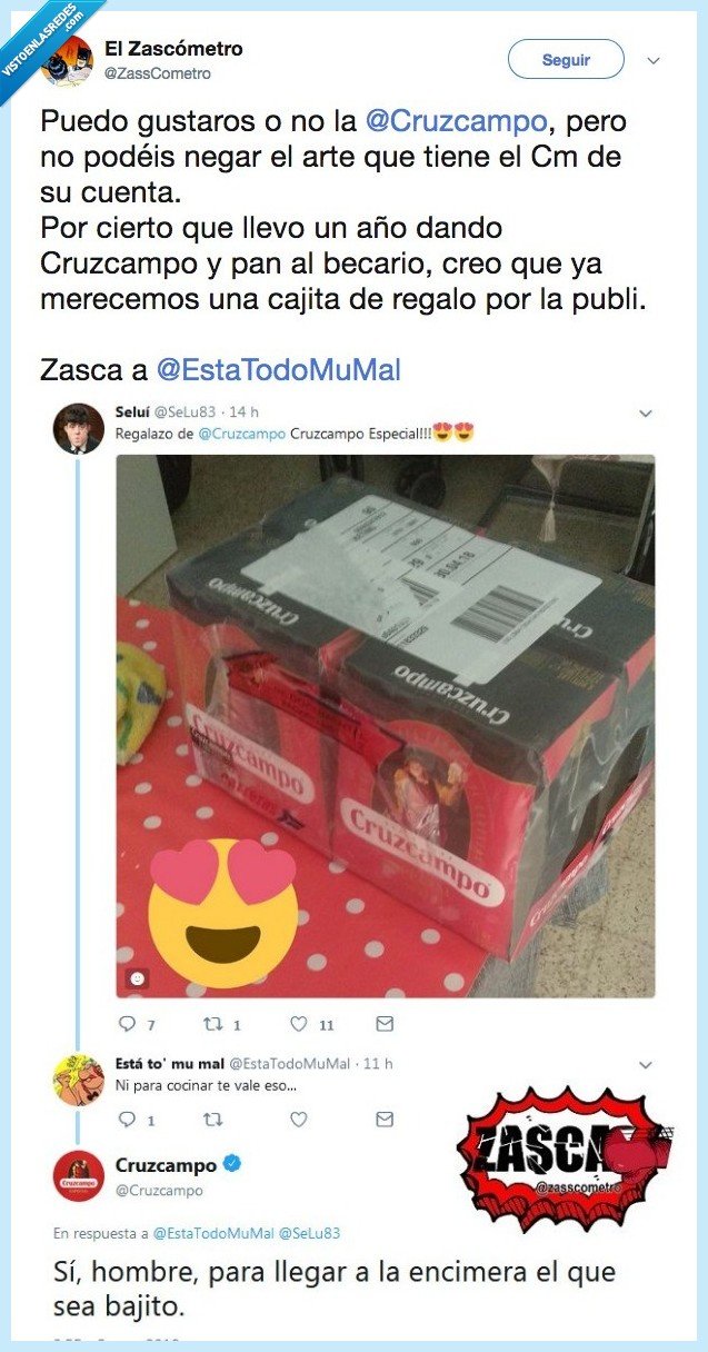 zas,cruzcampo,becario