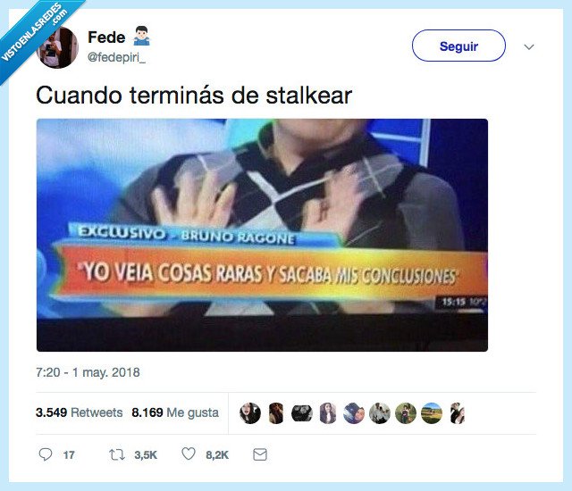 casi nunca,acertar,stalkear