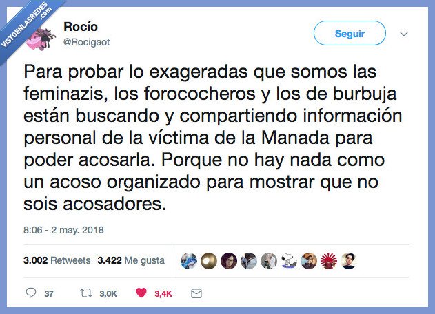 exagerar,probar,feminazis