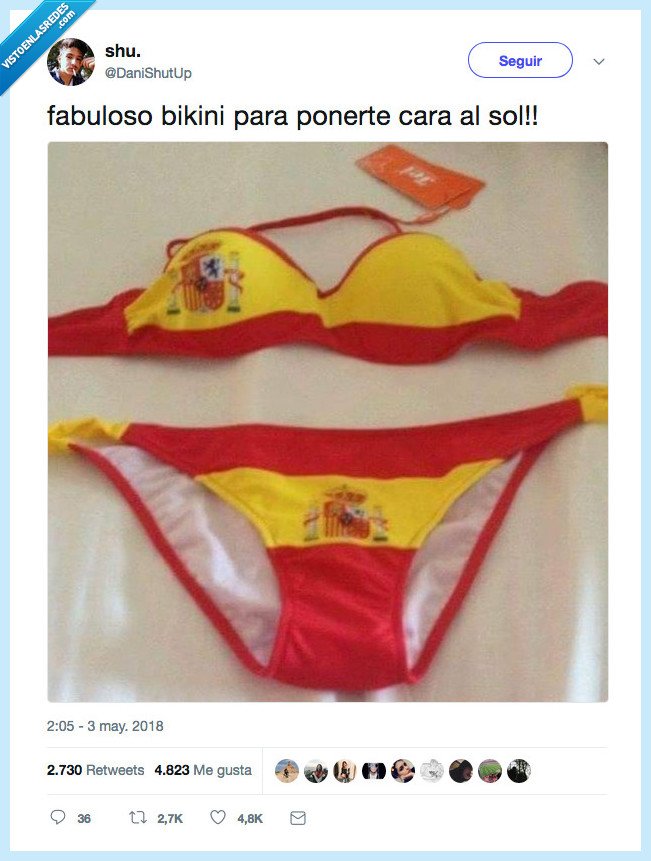 bikini,español