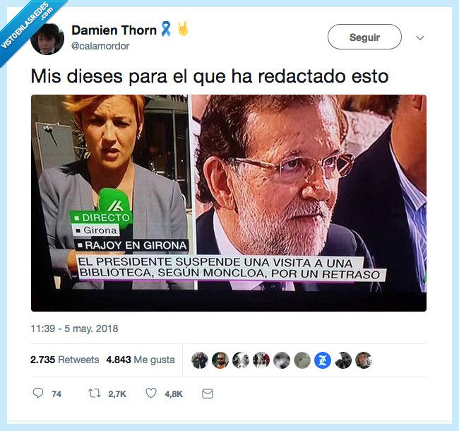 487705 - Simplemente BRILLANTE, por @calamordor