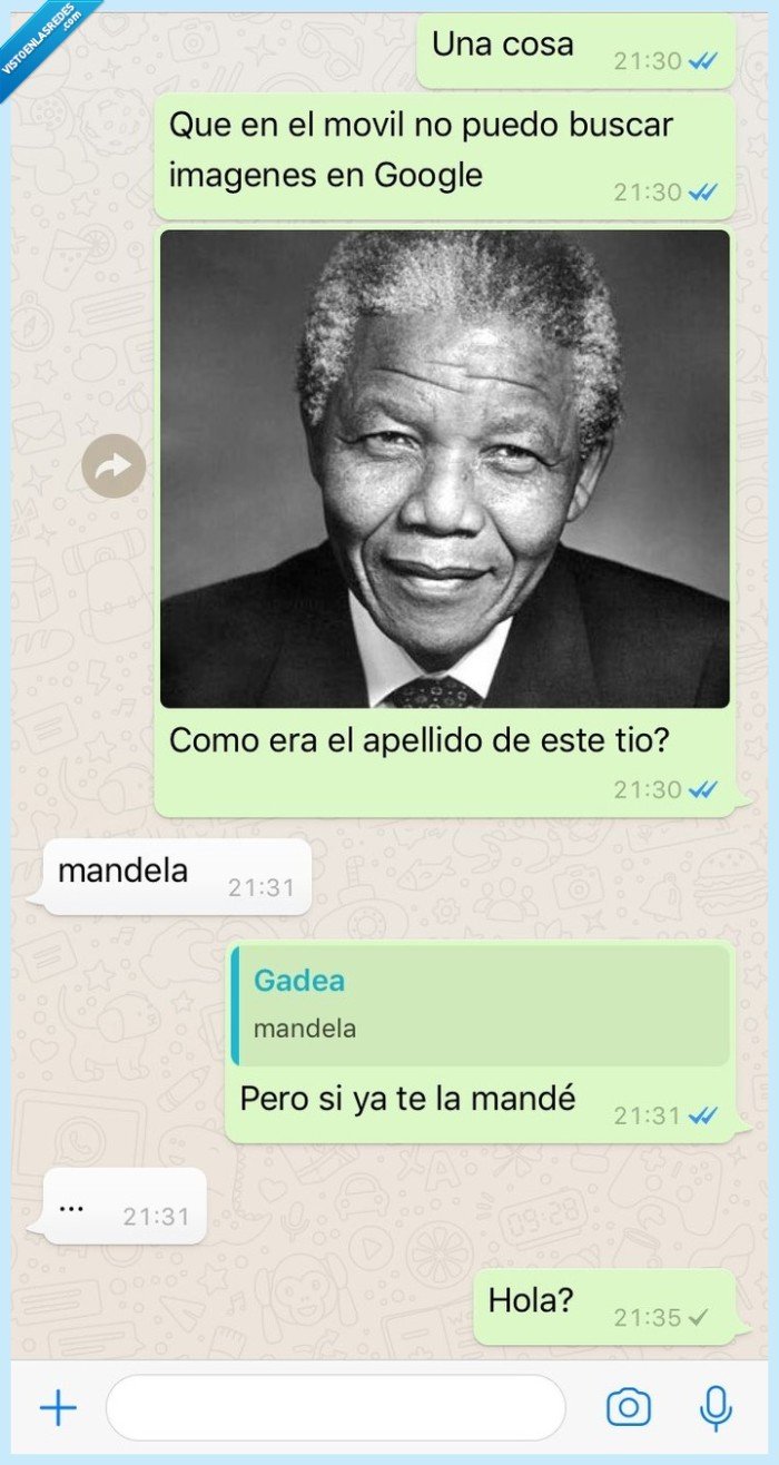 se nota,se siente,retraso,tío,presente,mandela